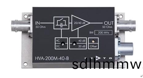 HVA係列帶寬電壓(ya)放大器